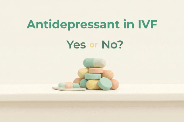 Does antidepressant use affect ART outcomes?