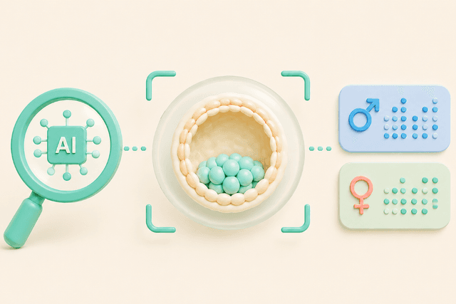 Can AI detect sex-related patterns in early embryo development?