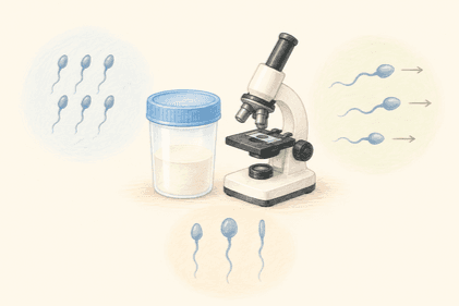IVF 칼럼 6편: 정액검사 결과표, 무엇을 봐야 하나요?